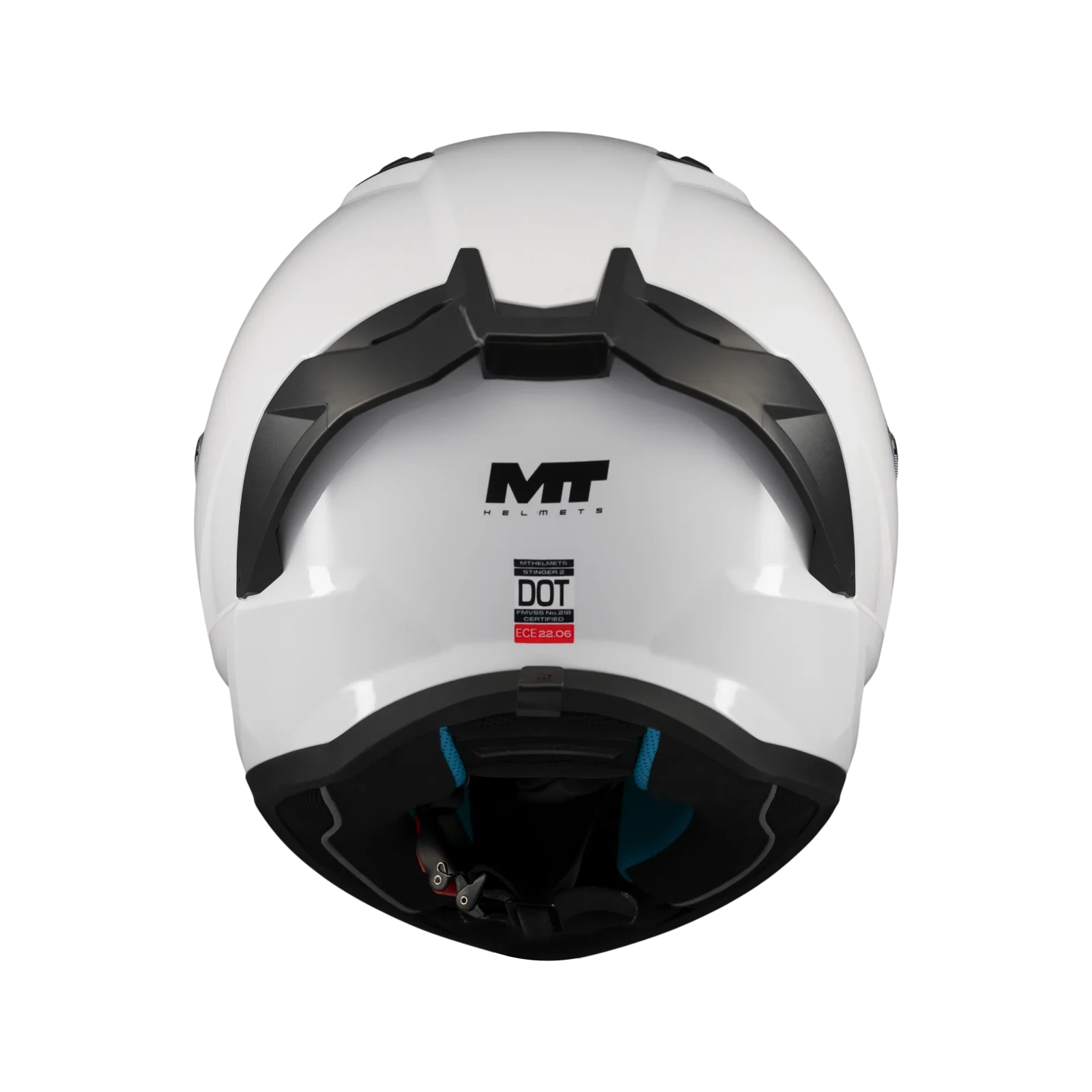 CASCO MT FF126 STINGER 2 PURE A0 BLANCO PERLA BRILLO L, foto 5