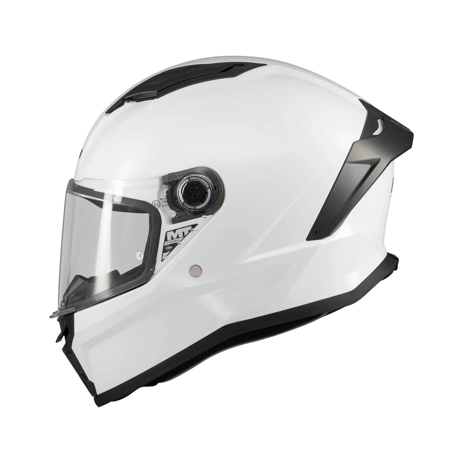 CASCO MT FF126 STINGER 2 PURE A0 BLANCO PERLA BRILLO L