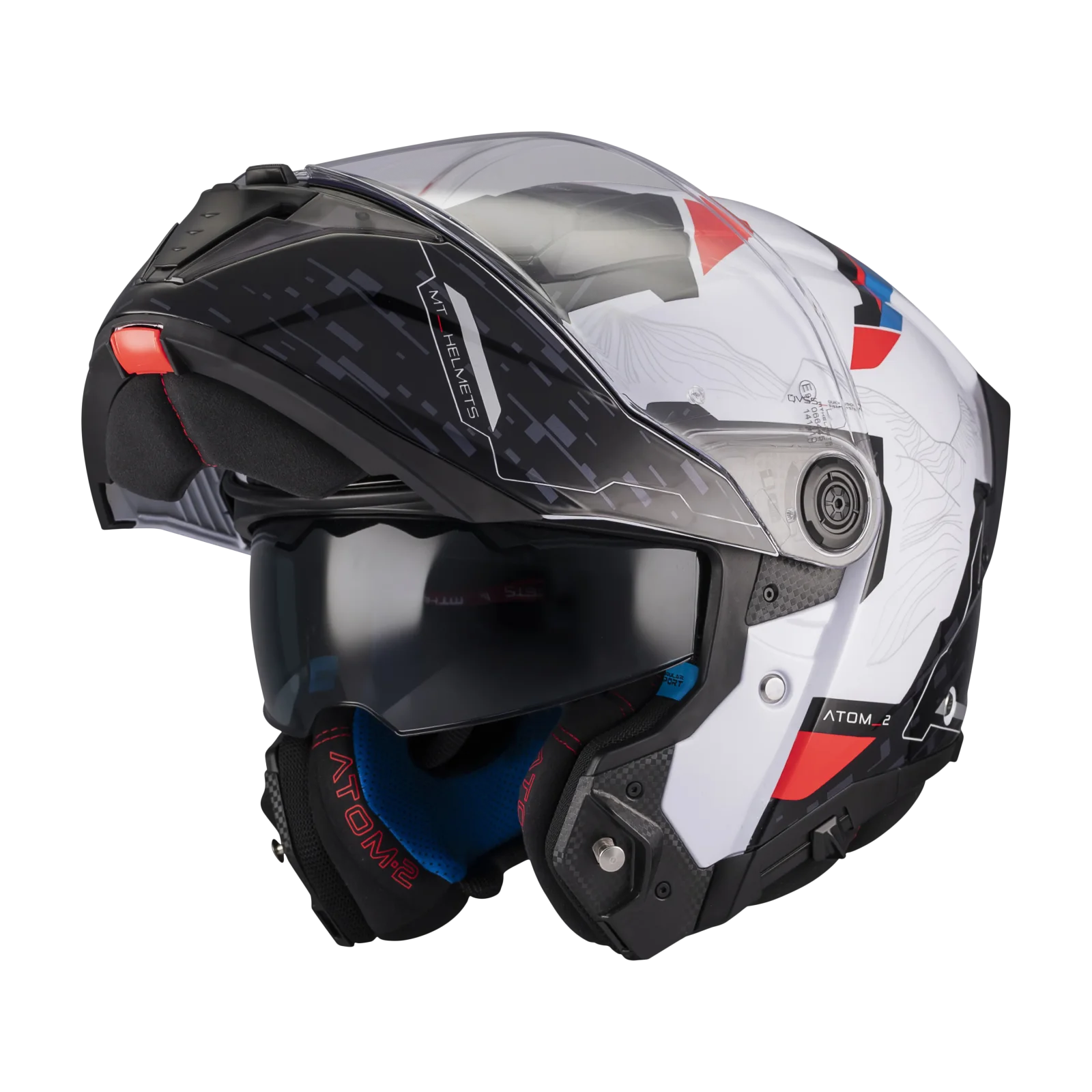 CASCO MT FU404SV ATOM 2 SV HIGHLANDS A7 BRILLO XL, foto 2