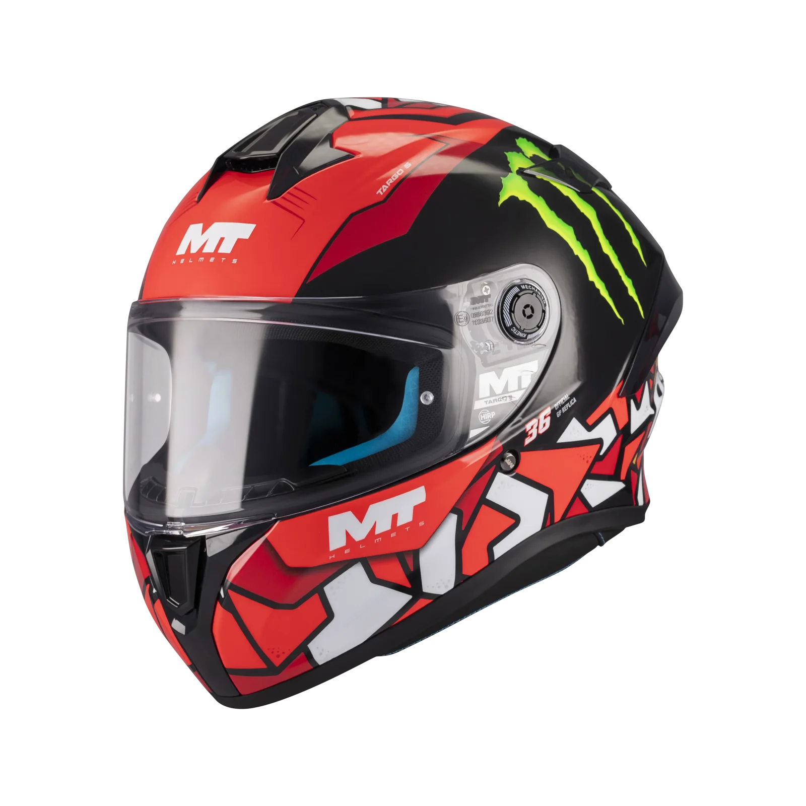CASCO MT FF106B TARGO S (22,06) PIQUERAS B5  BRILLO L, foto 2